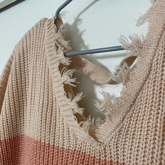 Rue21 Multicolor Striped Sweater Size 2X - Picture 3 of 4